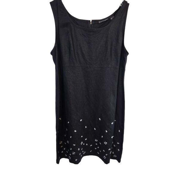 Style & Co Women's Dress 14P 14 P  Petite Black Sleeveless Sun Misses Size PL LP - Picture 1 of 6